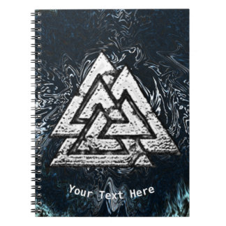 Valknut~ (Wavy) Notitieboek