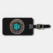 Valknut (Winding) Bagagelabel (Voorkant horizontaal)