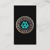 Valknut (Winding) Visitekaartje (Voorkant)
