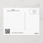 Valknut - zwart briefkaart (Achterkant)