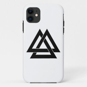 Valknut - zwart iPhone 11 hoesje