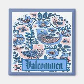 Valkomen, Suède, modifier le texte Magnet (Devant)