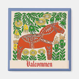 Valkomen, Suède, modifier le texte Magnet