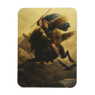 Valkyrie, 1865 (olie op canvas) magneet