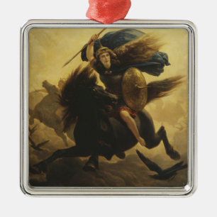 Valkyrie, 1865 (olie op canvas) metalen ornament