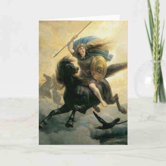 Valkyrie, 1869 kaart (Voorkant)