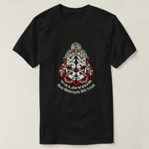 Valkyrie motor Celtic Explorer donker T-shirt