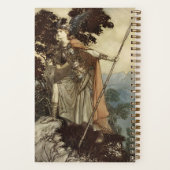 Valkyrie Norse Myth Wagner Rackham Dotée Journal (Verso)