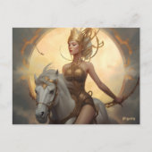 Valkyrie Sigrún Briefkaart (Voorkant)