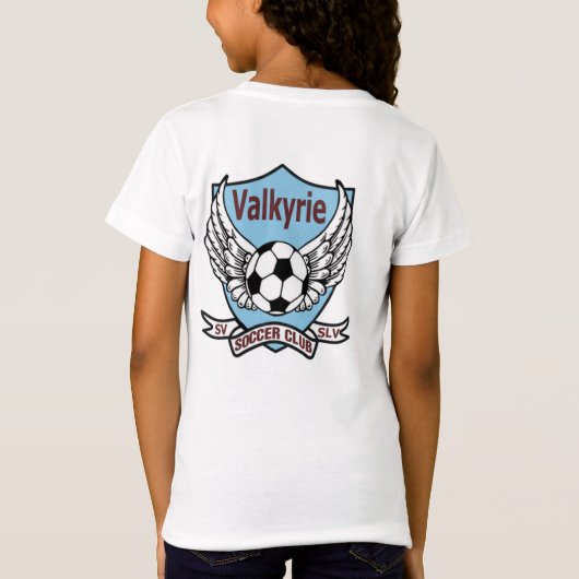 Valkyrie Youth fitting t shirt (Achterkant)