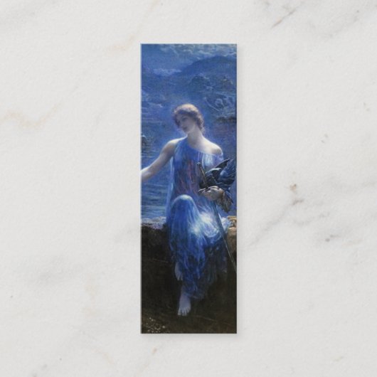 Valkyrie's Vigil Bladwijzer van Edward Robert Hugh Mini Visitekaartje (Voorkant)