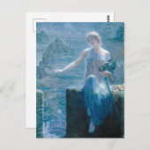 Valkyrie's Vigil Edward Robert Hughes Briefkaart (Voorkant / Achterkant)