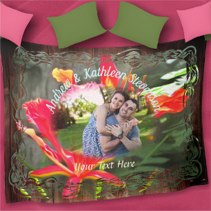 Vallarta Flaming Beauty 1583 Fleece Deken