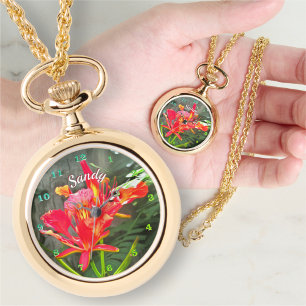 Vallarta Flaming Beauty 1583 Ketting horloge