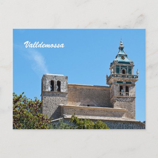 Valldemossa-ansichtkaart Briefkaart (Voorkant)