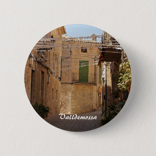 Valldemossa knoop ronde button 5,7 cm (Voorkant)