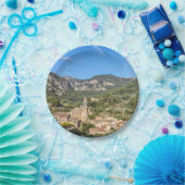 Valldemossa, oud dorp Mallorca, Spanje Papieren Bordje (Feest)