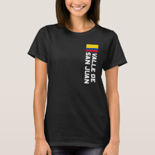 Valle de San Juan Colombia voor Colombiaanse Manne T-shirt