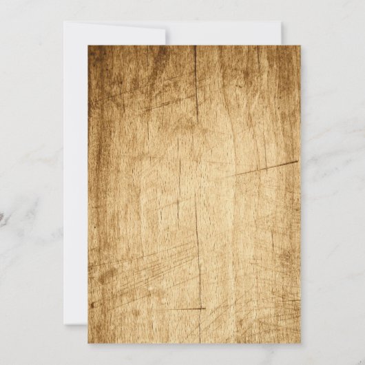 Valle trouwuitnodiging met bladeren en pompoenen kaart (Achterkant)