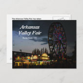 Vallée de l'Arkansas juste à la carte postale de (Devant / Derrière)