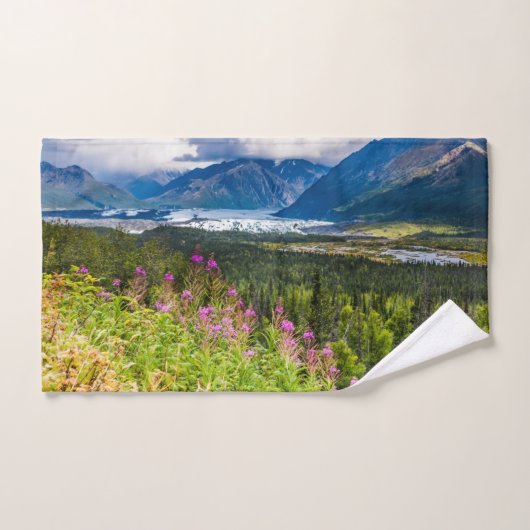 Vallée de Matanuska, centre-sud de l'Alaska (Serviette à main)