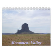 Vallée de monument calendrier de 12 mois (Protection)