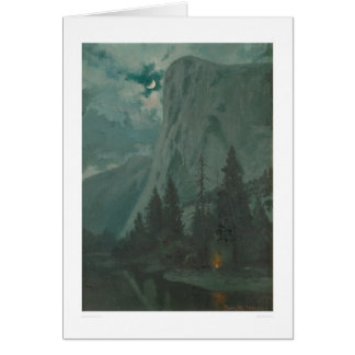 Vallée de Yosemite par clair de lune, Californie