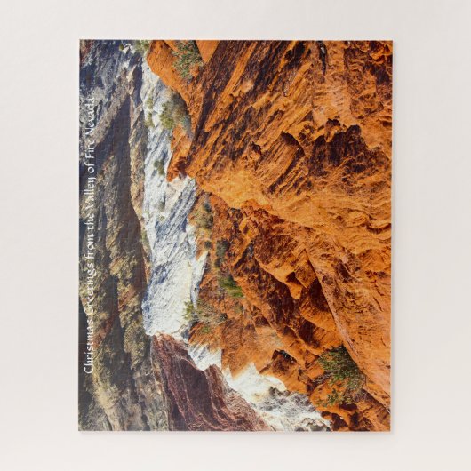 Vallée du Feu Nevada. Jigsaw Puzzle (Vertical)