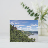 Vallée du Rhin - Carte postale du Château Maus (Debout devant)