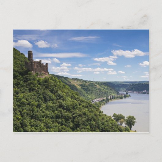 Vallée du Rhin - Carte postale du Château Maus (Devant)