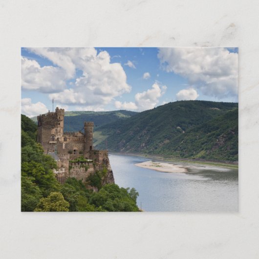 Vallée du Rhin - Château Rheinstein carte postale (Devant)