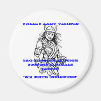 Vallée Lady Vikings Magnet