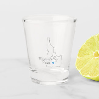 Vallée Magique Idaho verre de tir