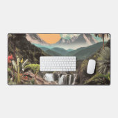 Vallée Tropicale Surréaliste Avec Cascades (Clavier et souris)