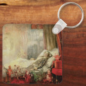 vallei, dingetjes waar dromen van gemaakt zijn sleutelhanger (Achterkant)