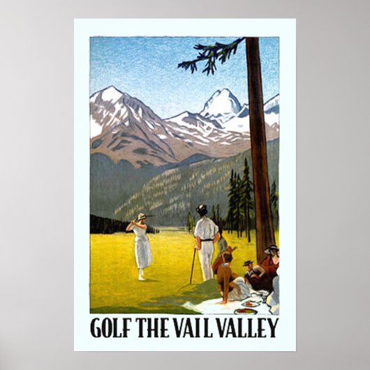 vallei Golfreizen Poster (Voorkant)