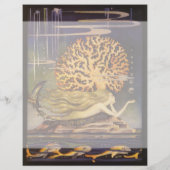  vallei, kleine zeemeermin in oceaankoraal (Achterkant)