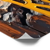 Vallei Rocker: Zonsondergang Solo Poster (Hoek)