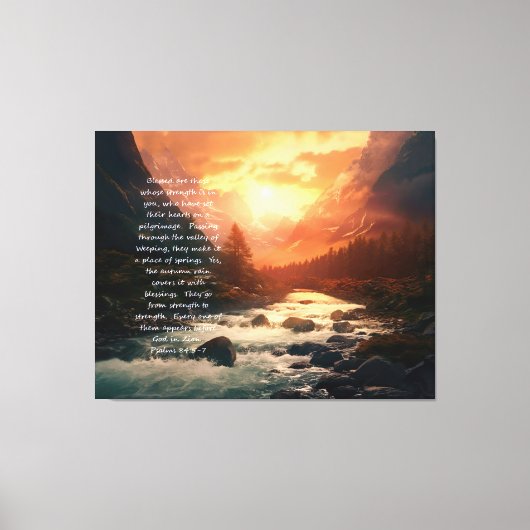 Vallei van Baca Canvas Print (Voorkant)