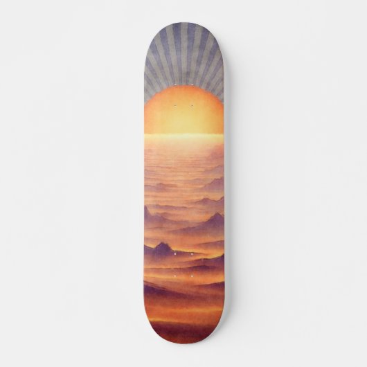 Vallei van de zon skateboard (Voorkant)