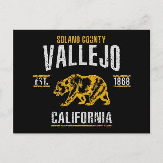 Vallejo Briefkaart (Voorkant)