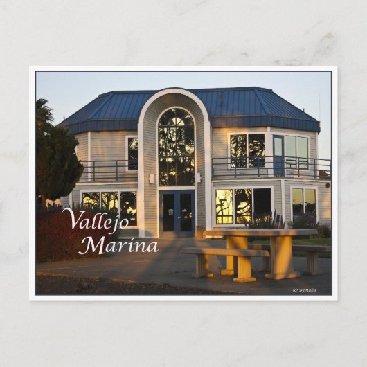 Vallejo Marina Briefkaart (Voorkant)