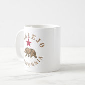 Vallejo, Mug de café Californie (Devant gauche)