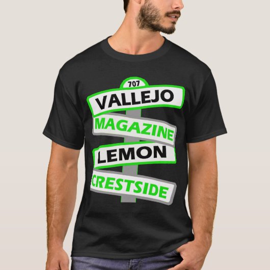 Vallejo Streets — T-Shirts (Voorkant)