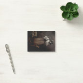Vallen als lammeren naar het slachten post-it® notes (Kantoor)
