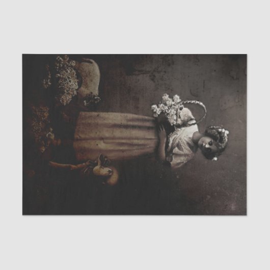 Vallen als lammeren naar het slachten tissuepapier (Voorkant)