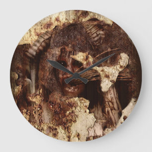 Vallen binnen gebonden grote klok