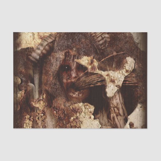 Vallen binnen gebonden tissuepapier (Voorkant)