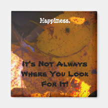 Vallen bladeren en gelukkig gezicht