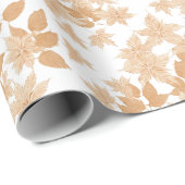 Vallen in Herfst bladeren inpakpapier (Rol Hoek)
